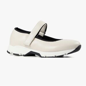 All Black MJ Casual in Ivory Mary Jane sneakers